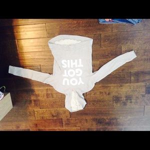 Cute inspirational hoodie never worn